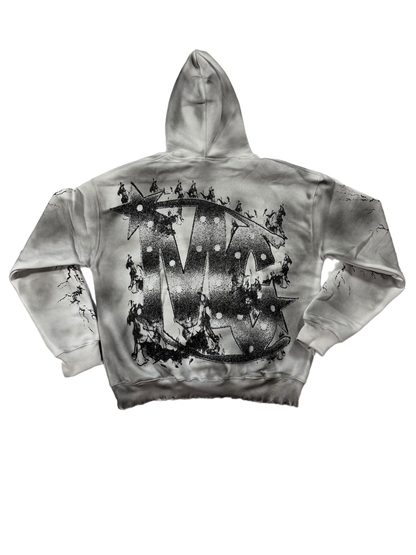 Money Gettin World//Mens White