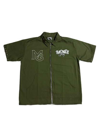 Paper Over Pleasure-Olive Green