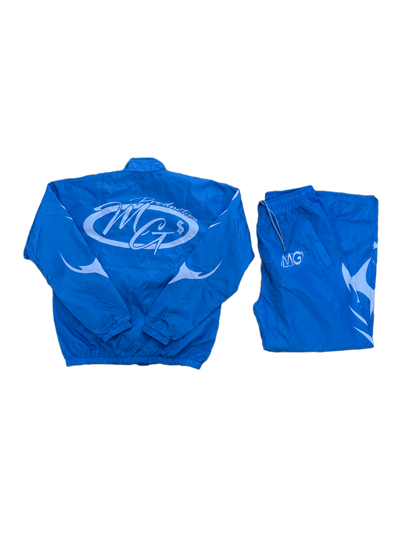 Pit Crew Track Suit (Racer Blue)